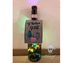 Stickserie ITH - Flaschenkleid Anhänger